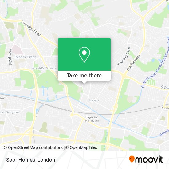Soor Homes map