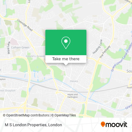 M S London Properties map