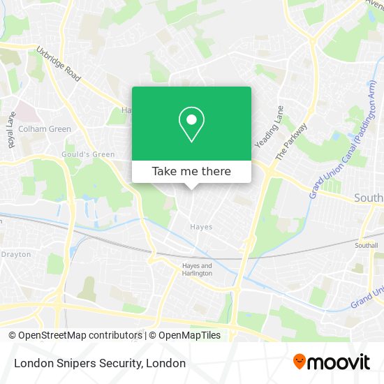 London Snipers Security map