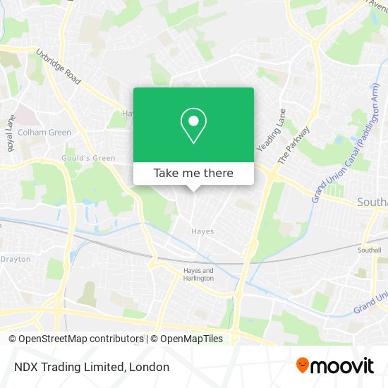 NDX Trading Limited map