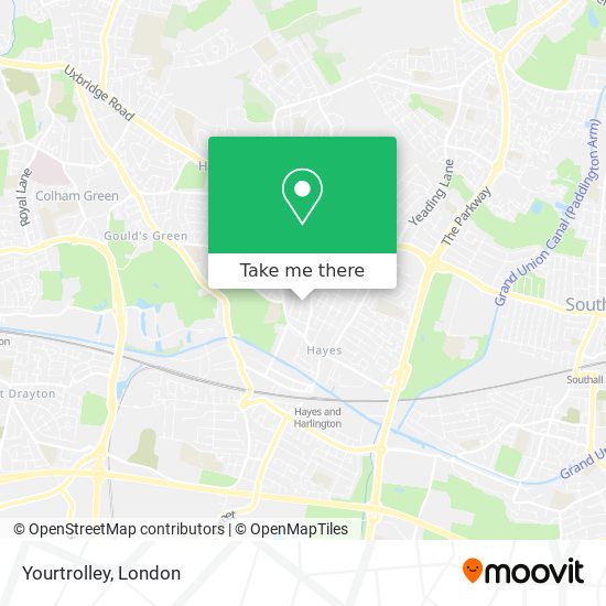 Yourtrolley map