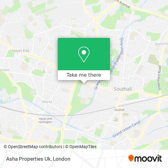 Asha Properties Uk map