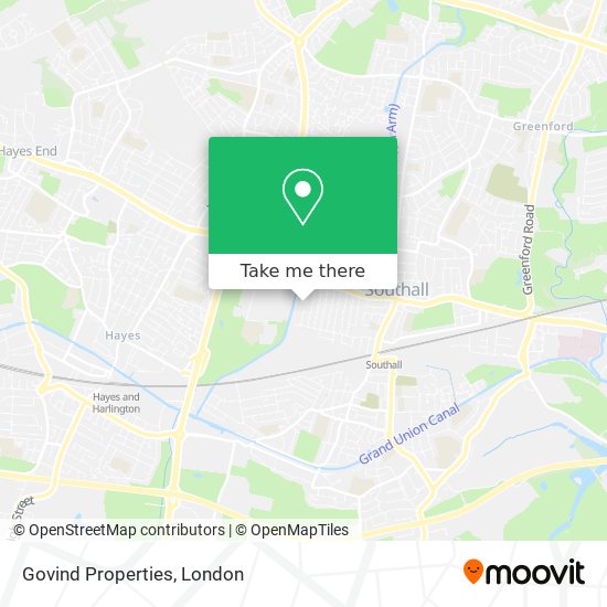 Govind Properties map