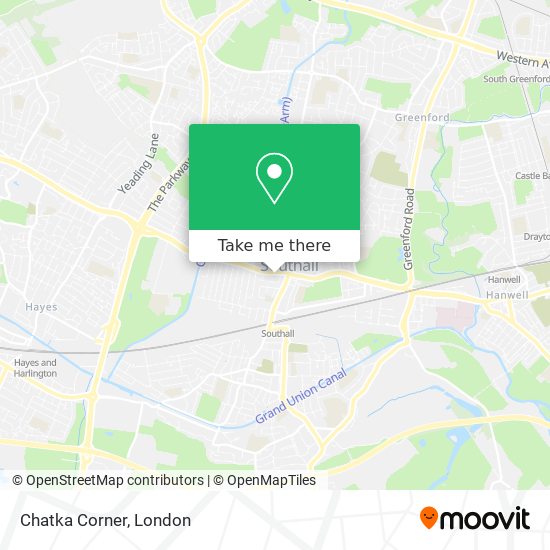 Chatka Corner map