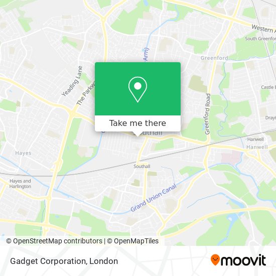 Gadget Corporation map