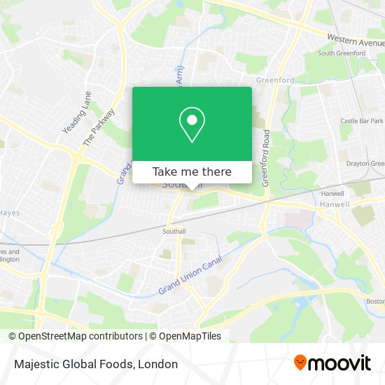 Majestic Global Foods map