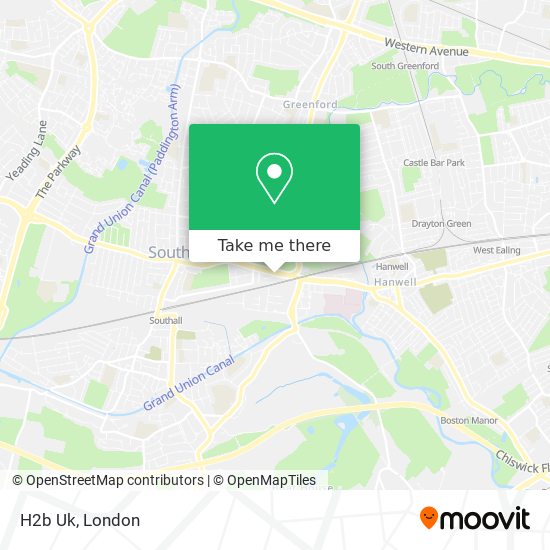 H2b Uk map