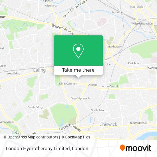 London Hydrotherapy Limited map