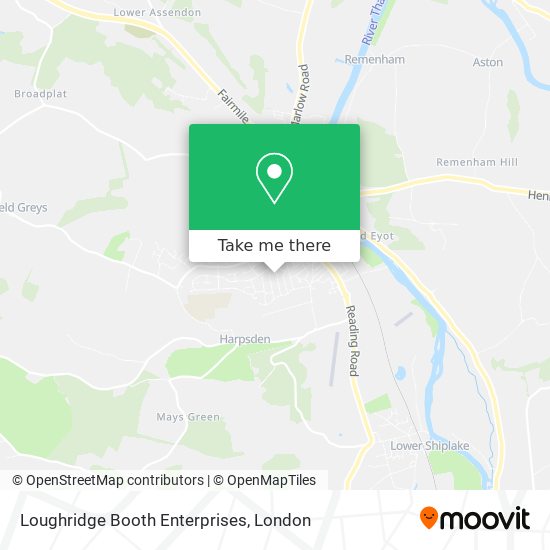 Loughridge Booth Enterprises map