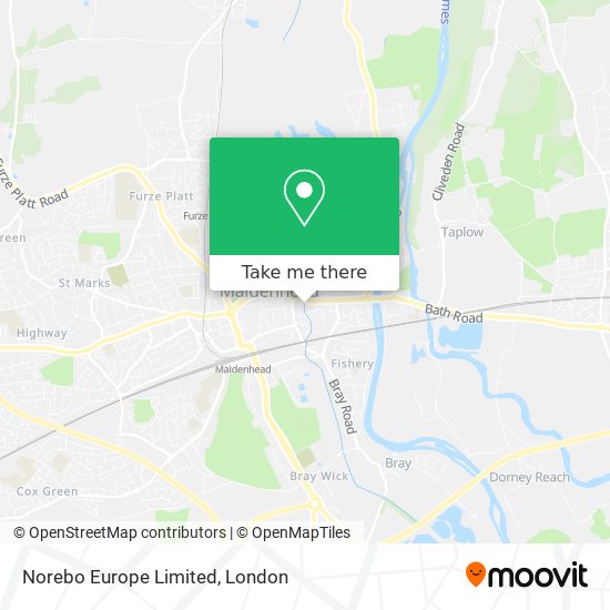 Norebo Europe Limited map