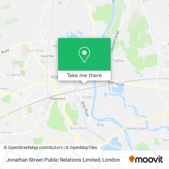 Jonathan Street Public Relations Limited map