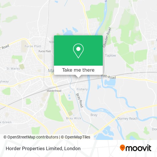 Horder Properties Limited map