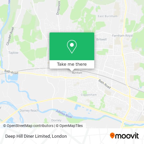 Deep Hill Diner Limited map