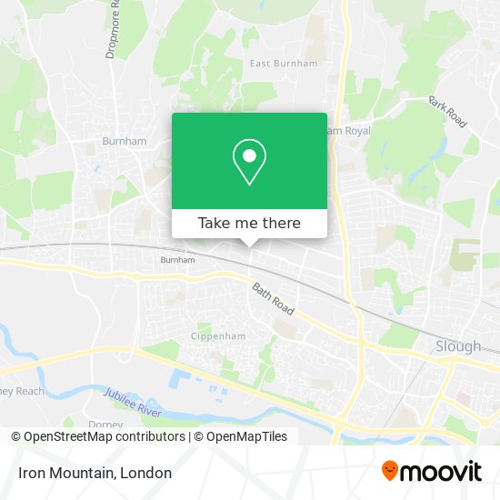 Iron Mountain map