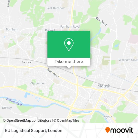 EU Logistical Support map