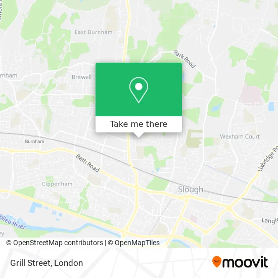 Grill Street map