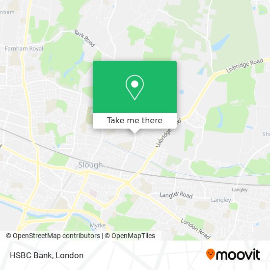 HSBC Bank map