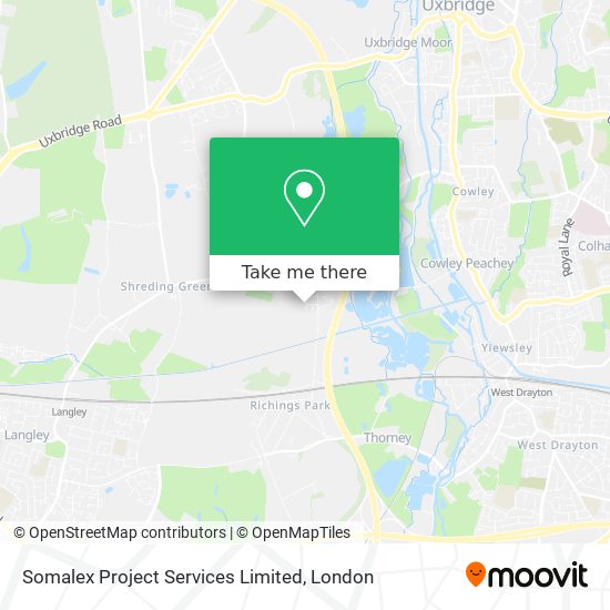 Somalex Project Services Limited map