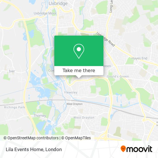 Lila Events Home map