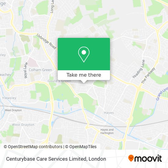 Centurybase Care Services Limited map