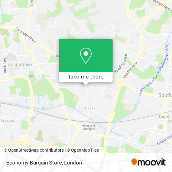 Economy Bargain Store map