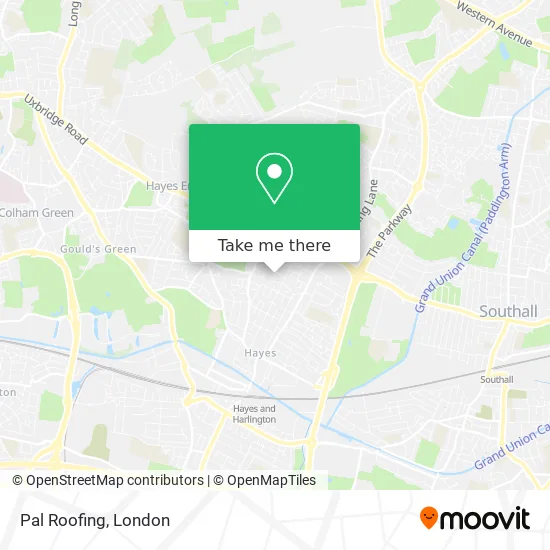 Pal Roofing map