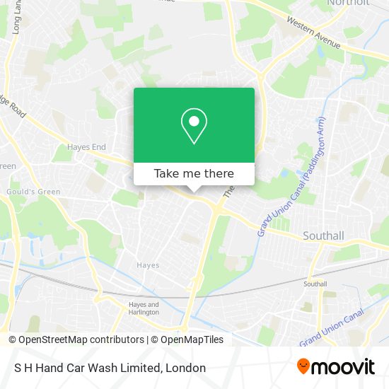S H Hand Car Wash Limited map