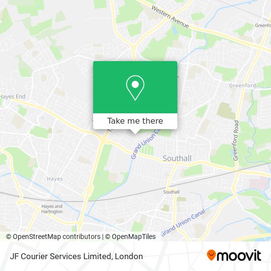 JF Courier Services Limited map