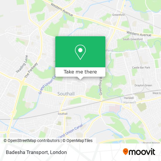Badesha Transport map