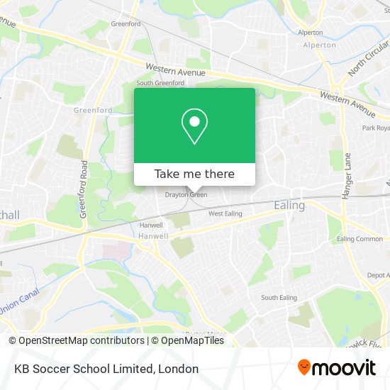 KB Soccer School Limited map