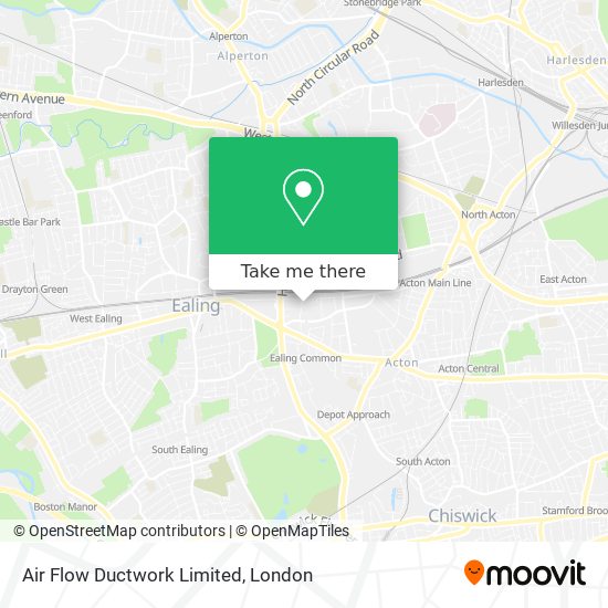 Air Flow Ductwork Limited map