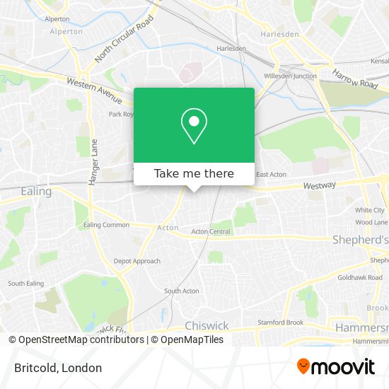Britcold map