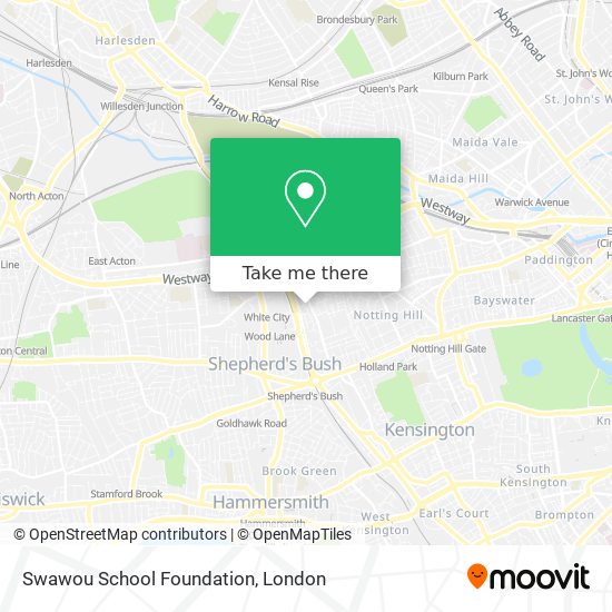 Swawou School Foundation map