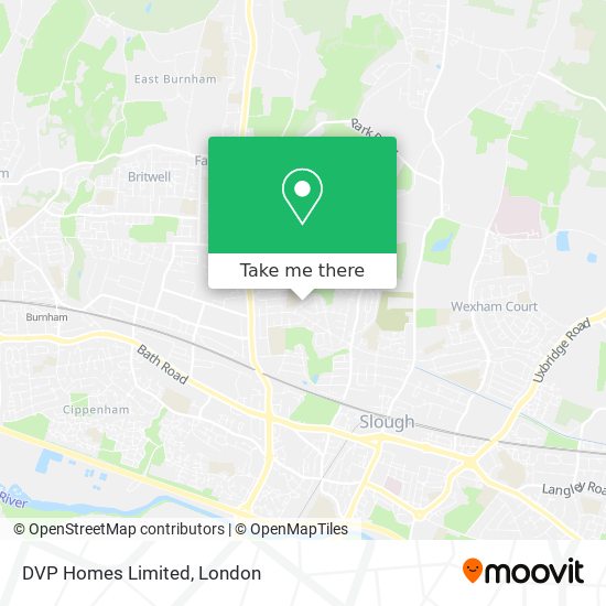 DVP Homes Limited map