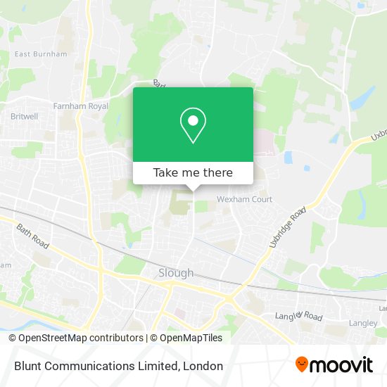 Blunt Communications Limited map