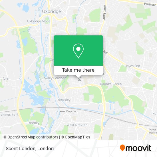 Scent London map