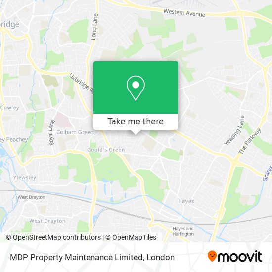 MDP Property Maintenance Limited map