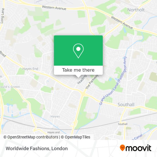 Worldwide Fashions map