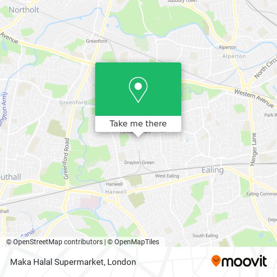 Maka Halal Supermarket map