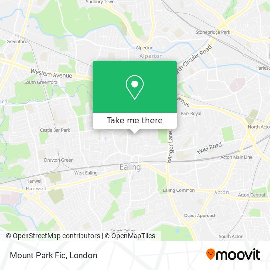 Mount Park Fic map