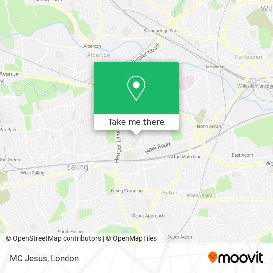 MC Jesus map