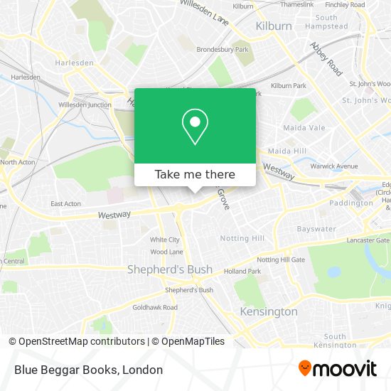 Blue Beggar Books map