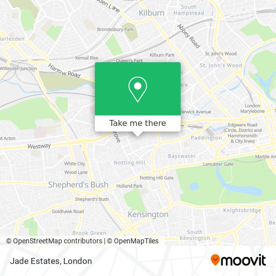 Jade Estates map
