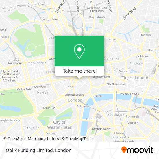 Oblix Funding Limited map