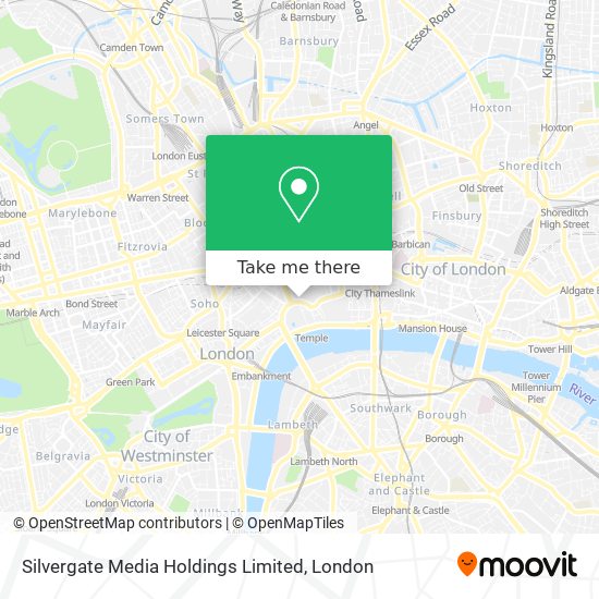 Silvergate Media Holdings Limited map