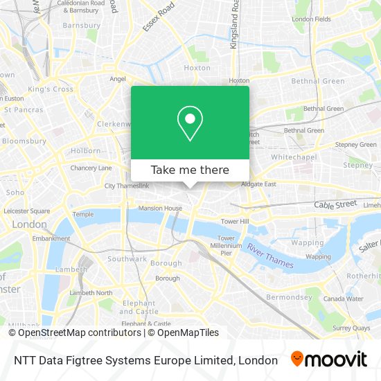 NTT Data Figtree Systems Europe Limited map