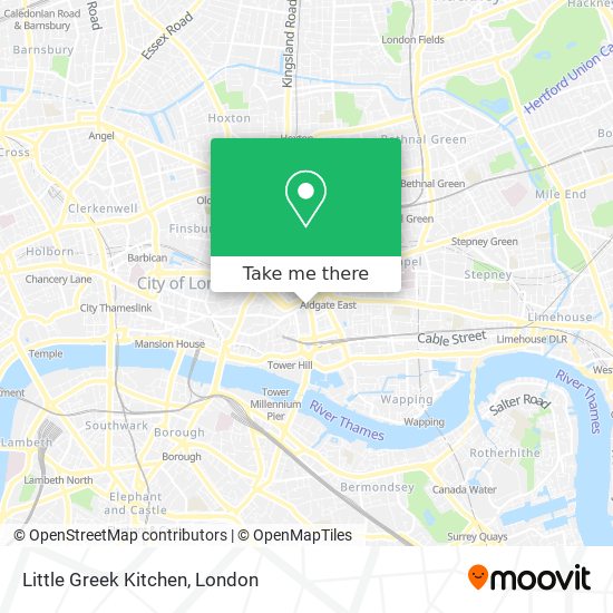 Little Greek Kitchen map