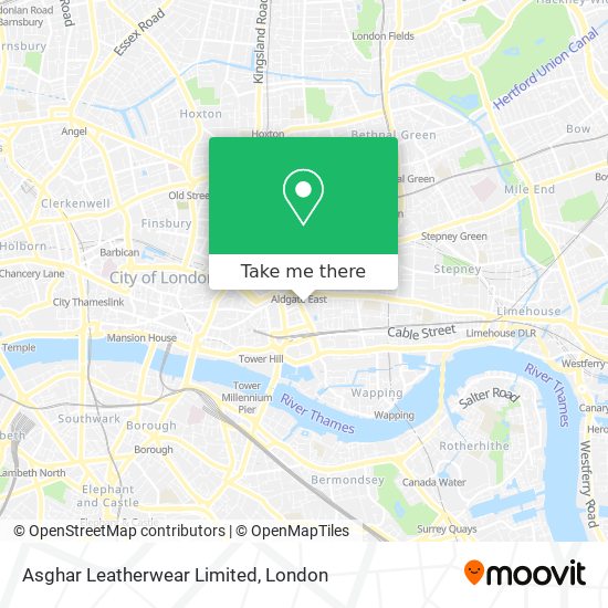 Asghar Leatherwear Limited map