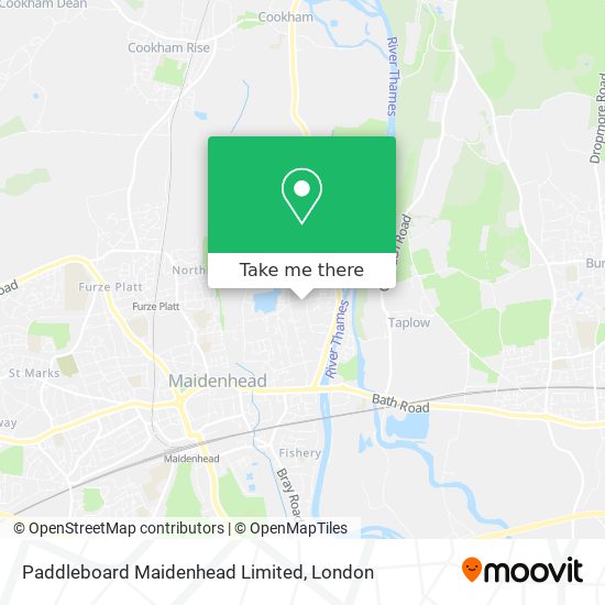 Paddleboard Maidenhead Limited map