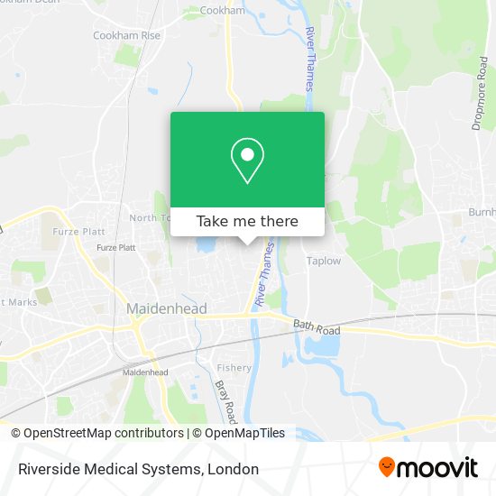 Riverside Medical Systems map